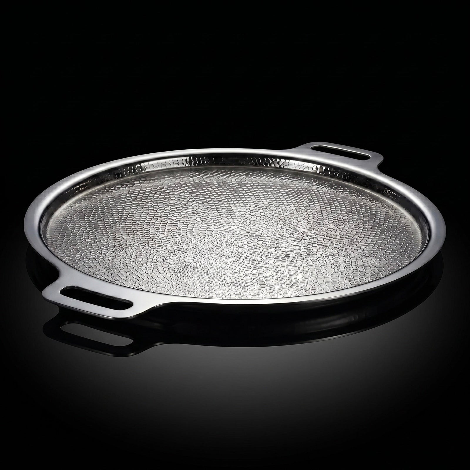 Titanium Hammered Pizza Steel