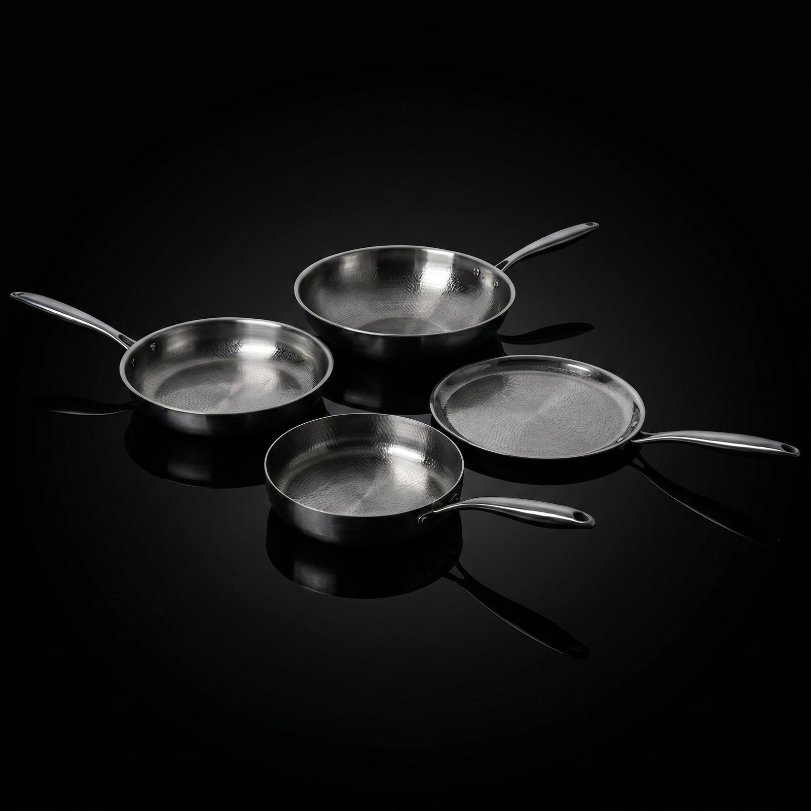 Titanium Hammered Signature Set