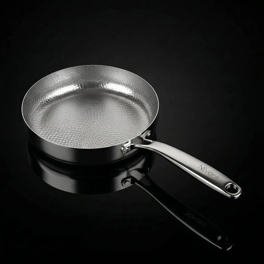 Titanium Hammered Deep Pan