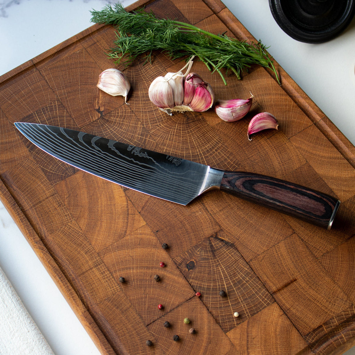 Japanese-Style Chef’s Knife Precision Blade