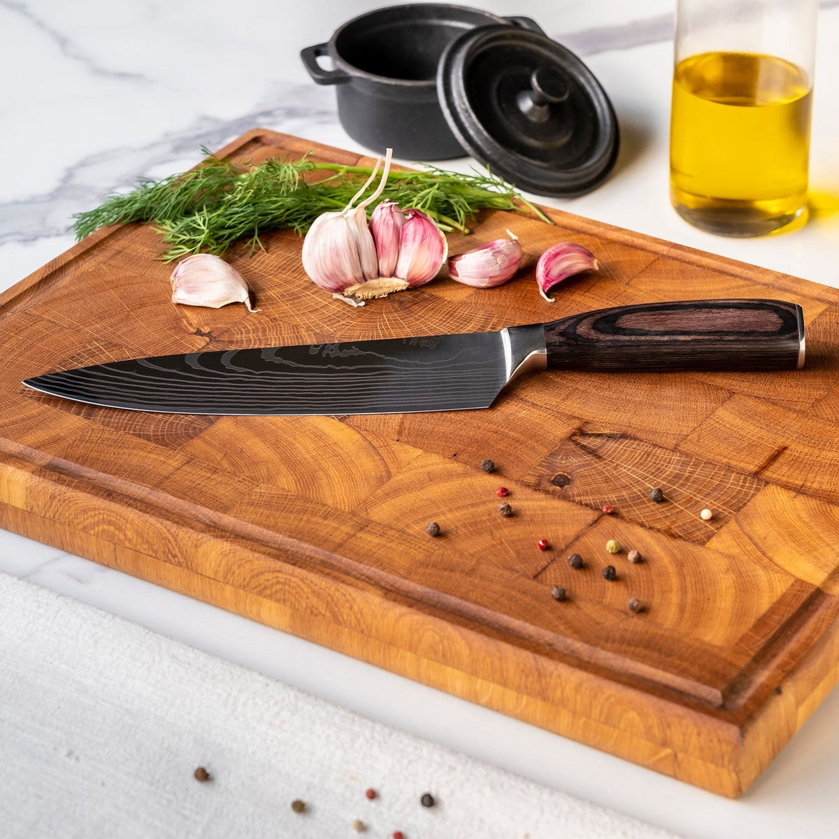 Japanese-Style Chef’s Knife Precision Blade